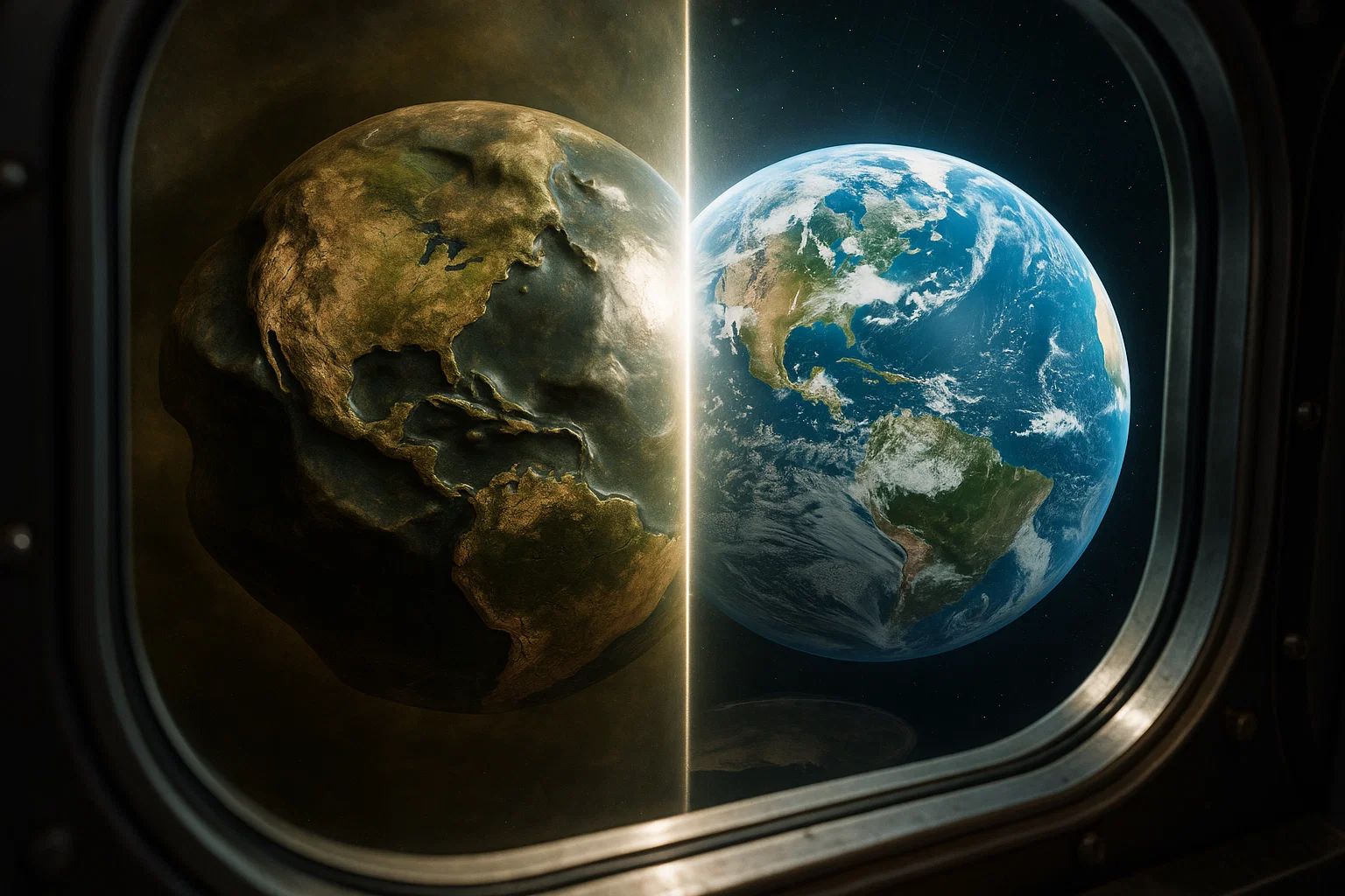 Czy zdjęcia idealnie okrągłej Ziemi są zgodne z nauką?