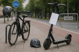 Obowiązkowy kask i OC dla użytkowników rowerów i hulajnóg?