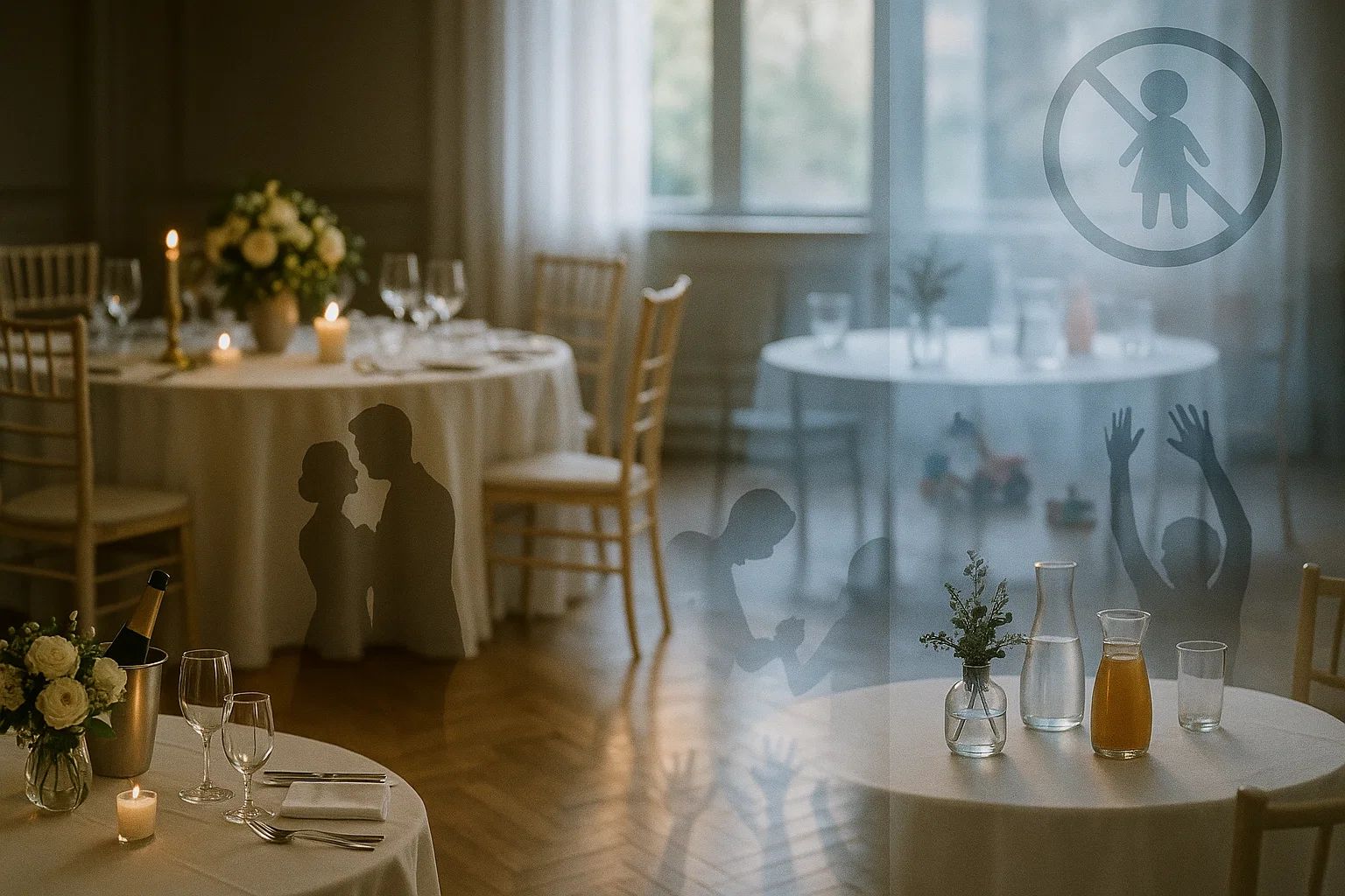 Imprezy okolicznościowe bez dzieci lub alkoholu